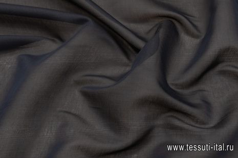 Маркизет (о) черный - итальянские ткани Тессутидея арт. 10-3037