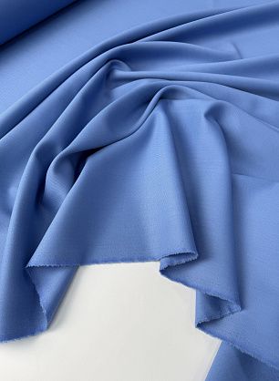 Костюмная шерсть (о) голубая - в интернет-магазине тканей Тессутидея арт. 05-5099