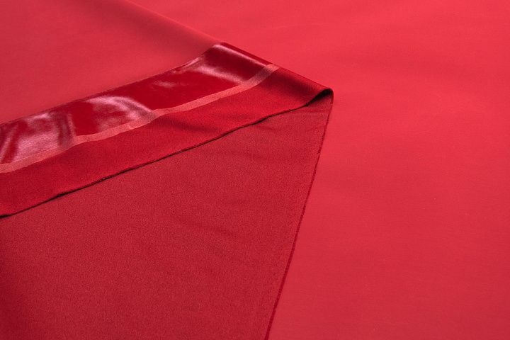 Трикотаж с водоотталкивающим покрытием (о) бордовый в стиле Burberry - итальянские ткани Тессутидея арт. 13-1458