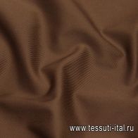 Хлопок для тренча (о) темно-коричневый - итальянские ткани Тессутидея арт. 01-6523