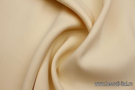 Плательная дабл (о) топленое молоко - итальянские ткани Тессутидея арт. 17-1047