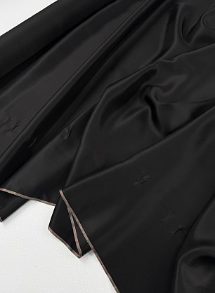 Подкладочная купра (о) черная - в интернет-магазине тканей Тессутидея арт. 08-1695