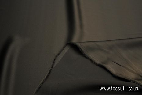 Плательная (о) коричневая  - итальянские ткани Тессутидея арт. 04-1558