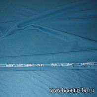 Плательная шерсть супер (о) Leitmotiv темно-голубая - итальянские ткани Тессутидея арт. 17-0356