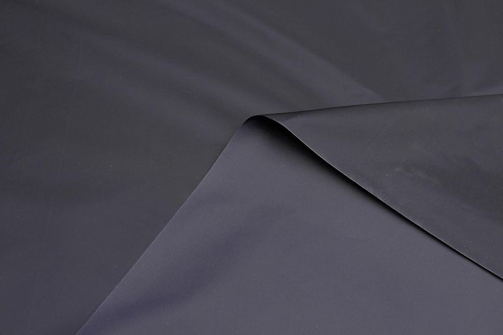 Плащевая с водоотталкивающим покрытием (о) темно-синяя - итальянские ткани Тессутидея арт. 11-0458