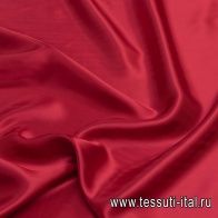 Подкладочная вискоза (о) темно-красная - итальянские ткани Тессутидея арт. 08-1226