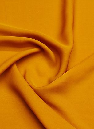 Крепдешин 90 г/м (о) оранжево-желтый - в интернет-магазине тканей Тессутидея арт. 10-4015