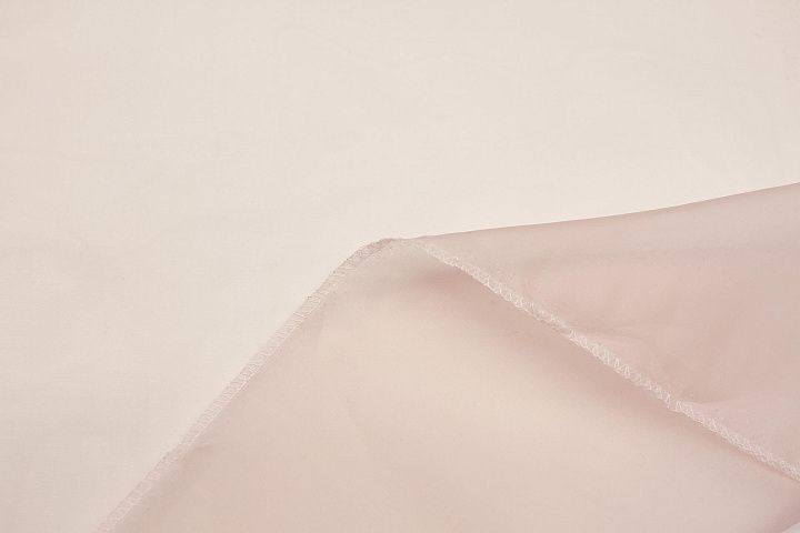 Органза (о) светло-розовая - итальянские ткани Тессутидея арт. 10-4600