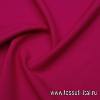 Костюмная стрейч (о) яркая фуксия - итальянские ткани Тессутидея арт. 05-4764