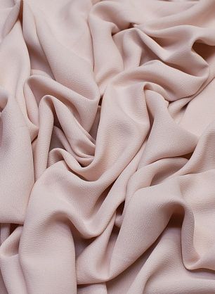 Плательная креп (о) светло-розовая - в интернет-магазине тканей Тессутидея арт. 03-6049
