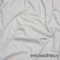 Трикотаж льняной (о) светло-серый - итальянские ткани Тессутидея арт. 12-0999