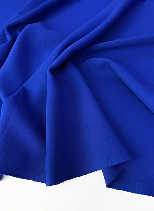 Костюмная шерсть двухслойная (о) электрик - в интернет-магазине тканей Тессутидея арт. 05-5090