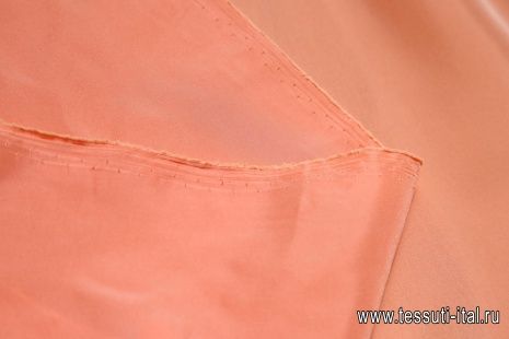 Подкладочная (о) светло-оранжевая - итальянские ткани Тессутидея арт. 08-0773