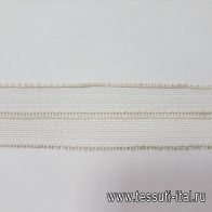Тесьма (о) бежевая, пыльная ш-3см Solstiss - итальянские ткани Тессутидея арт. 03-6635