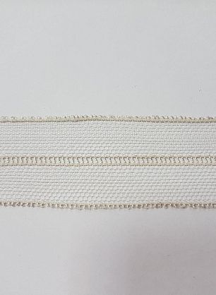 Тесьма (о) бежевая, пыльная ш-3см Solstiss - в интернет-магазине тканей Тессутидея арт. 03-6635