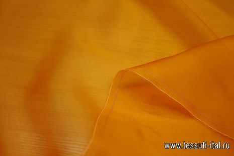 Органза (о) оранжевая - итальянские ткани Тессутидея арт. 10-3113