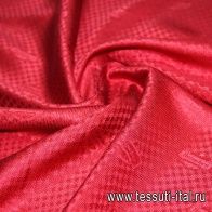 Шелк фактурный (о) марсала - итальянские ткани Тессутидея арт. 02-5804