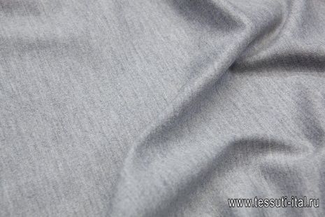 Джерси (о) светло-серое меланж - итальянские ткани Тессутидея арт. 15-0804