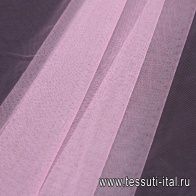 Сетка плательная (о) светло-розовая  - итальянские ткани Тессутидея арт. 03-6690
