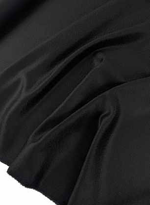 Пальтовая альпака+шерсть 480 г/м (о) черная - в интернет-магазине тканей Тессутидея арт. 09-2197