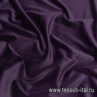 Бархат стрейч (о) баклажановый - итальянские ткани Тессутидея арт. 04-1430