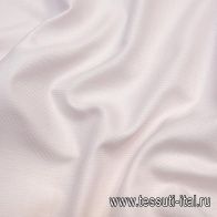 Сорочечная твил (о) бело-розовая  - итальянские ткани Тессутидея арт. 01-6412