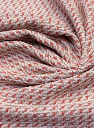 Шанель (н) бело-розово-бежевая - в интернет-магазине тканей Тессутидея арт. 01-5292