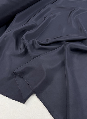 Подкладочная вискоза стрейч (о) темно-синяя - в интернет-магазине тканей Тессутидея арт. 08-1686