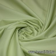 Сорочечная стрейч (о) светло-салатовая ш-150см - итальянские ткани Тессутидея арт. 01-3331