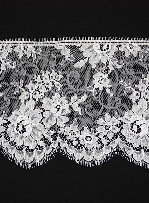 Кружево шантильи (о) айвори ш-17см Solstiss - в интернет-магазине тканей Тессутидея арт. 03-3550