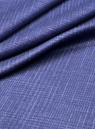 Костюмная стрейч (н) синяя стилизованная клетка - в интернет-магазине тканей Тессутидея арт. 05-2804