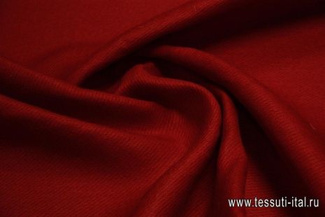 Органза фактурная (о) красная - итальянские ткани Тессутидея арт. 03-3531