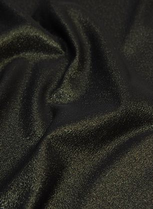 Плательная с люрексом (о) черно-зеленая в стиле Hermes - в интернет-магазине тканей Тессутидея арт. 03-6453