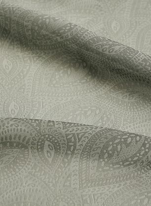 Органза (н) серый растительный рисунок - в интернет-магазине тканей Тессутидея арт. 10-4349