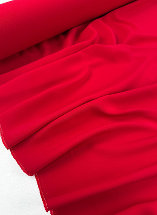 Шелк кади (о) красный - в интернет-магазине тканей Тессутидея арт. 10-5063