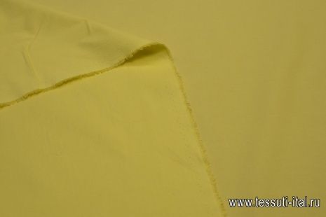 Сорочечная стрейч (о) желтая - итальянские ткани Тессутидея арт. 01-5380