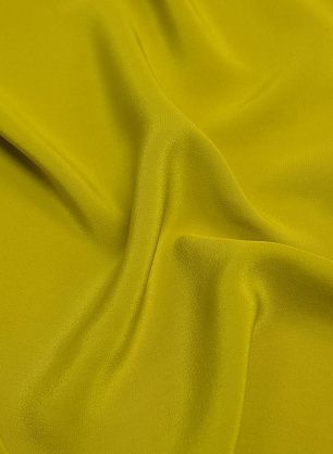 Крепдешин (о) горчичный - в интернет-магазине тканей Тессутидея арт. 10-2030