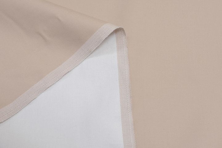Костюмная двухслойная (о) бежевая/белая Loro Piana - итальянские ткани Тессутидея арт. 05-4113