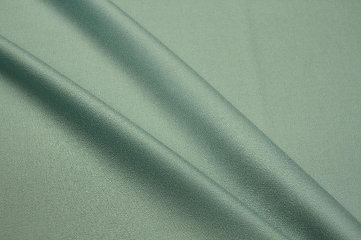 Костюмная шерсть фланель (о) светло-бирюзовая - итальянские ткани Тессутидея арт. 05-5029