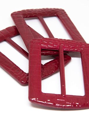 Пряжка пластик ш-5см малиновая - в интернет-магазине тканей Тессутидея арт. F-4555