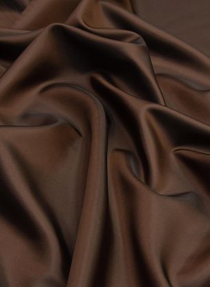 Подкладочная жаккардовая (о) темно-коричневая - в интернет-магазине тканей Тессутидея арт. 08-1041