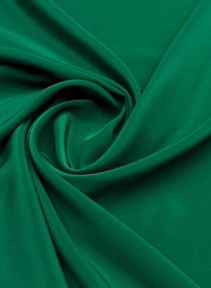 Крепдешин (о) ярко-зеленый - в интернет-магазине тканей Тессутидея арт. 10-3678