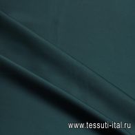 Плательный атлас стрейч (о) темная морская волна - итальянские ткани Тессутидея арт. 03-7412
