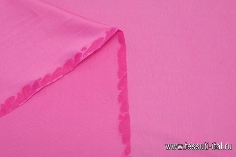 Трикотаж мерсеризованный хлопок (о) розовый - итальянские ткани Тессутидея арт. 12-1055