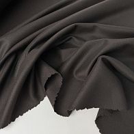 Костюмная кашемир+шерсть (о) темно-коричневая - итальянские ткани Тессутидея арт. 05-5062