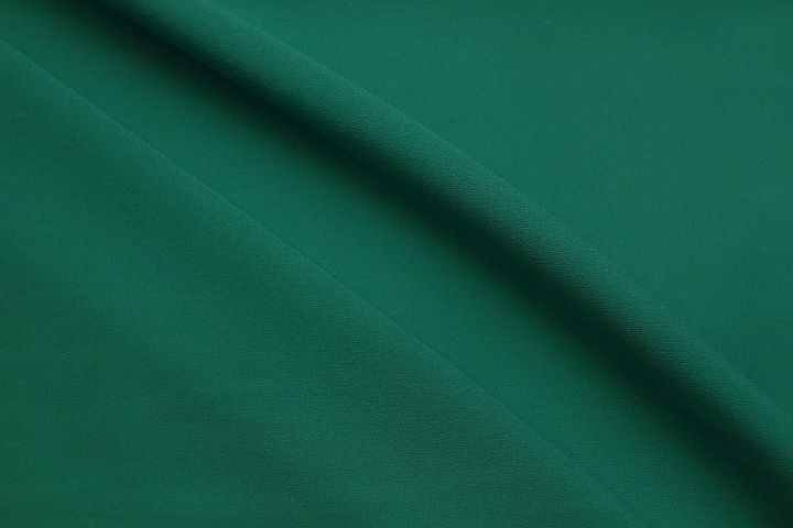 Крепдешин (о) ярко-зеленый - итальянские ткани Тессутидея арт. 10-4572
