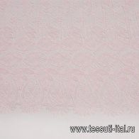 Кружевное полотно (о) светло-розовое в стиле Scervino - итальянские ткани Тессутидея арт. 03-6705