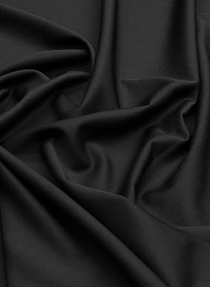 Костюмная (о) черная - в интернет-магазине тканей Тессутидея арт. 05-4468