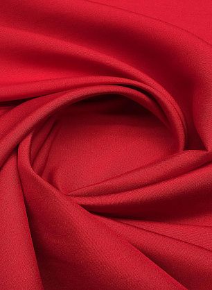 Шелк шантунг (о) красный - в интернет-магазине тканей Тессутидея арт. 02-7157