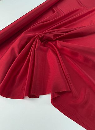 Подкладочная вискоза+ПБТ (о) красная  - в интернет-магазине тканей Тессутидея арт. 07-1562